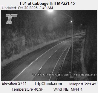 I-84 at Cabbage Hill MP221.45